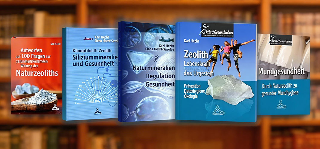 Prof. Karl Hecht - Klinoptilolith-Zeolith - Bücher