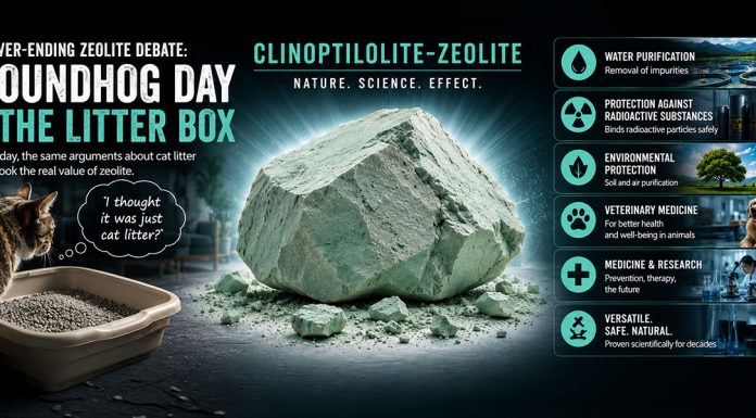 Zeolite - Cat-Litter-Box